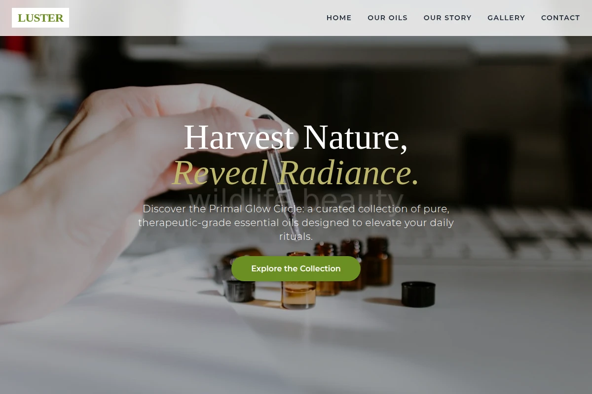 Luster Essential Oil